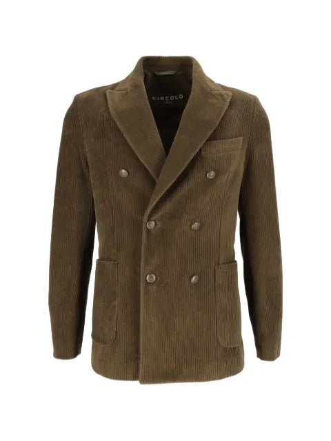Circolo 1901 double-breasted textured blazer