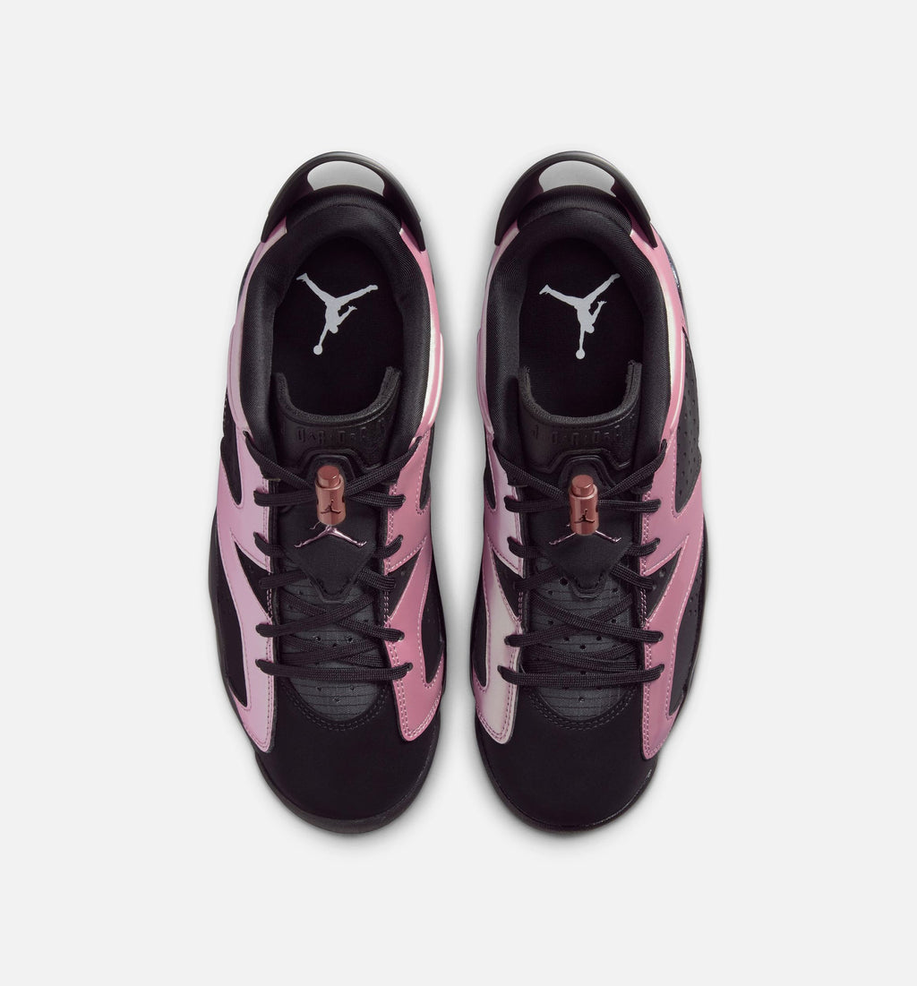 Air Jordan 6 Retro Low "Metamorphosis" Women's Lifestyle Shoes - Black / Desert Berry
