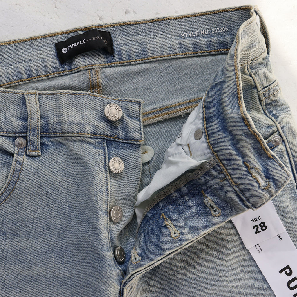 Purple Brand Signature Print Skinny Denim Jeans Unisex