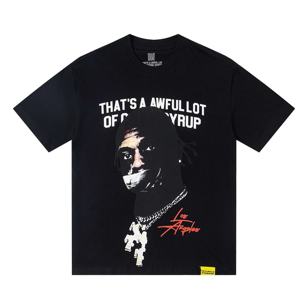 THAT'S A AWFUL LOT OF COUGH SYRUP Portrait Graphic T-Shirt